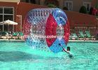 Colorful Backyard Swimming Pools Inflatable Water Roller For SportsGames