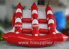 Huge Inflatable Water Park Adults Inflatable Flying Fish Tube For Funny