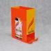 Orange Acrylic Food Display Stands / Beverage Display Rack For Can Beverage