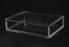 3mm Thickness Unique Store FixturesCustom Clear Box With Drawer