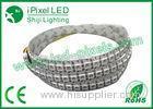 RGB Digital Addressable WS2812B LED Strip 5050 5V White / Black PCB 144LEDs / m