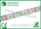 Colored 5050 LED Strips For Cars / Adhesive Bendable LED Strip CLK Pin