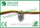 12MM led pixel light WS2811 LED pixel module DC5V input 50pcs a string waterprof ip67