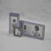 Souvenir Customized Picture Frames Magnetic Displays Double Sided Insert Photo