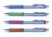 Stylish Silver Barrel And Metal Clip Refillable Mechanical Pencil Set For Student