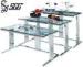 Rectangular Nesting Modern Buffet Table Polished Surface for Wedding / Restaurant