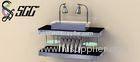 Marble And Stainless Steel Mobile Buffet Stations For Display Beverage Vegetables Seafood