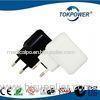 0.5A 5V White Power Adapter / USB Wall Charger Adapter Wall AC DC 5W 604028 mm