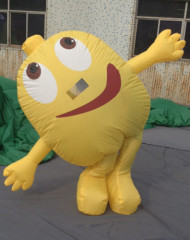 Lovely Attractive Inflatable Moving Cartoon Model for Advertising