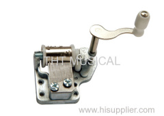 HANDLE TOP CYLINDER CRANKED MUSIC BOX