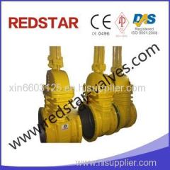 Cast Steel Bare Stem Gate Valve