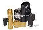 Brass Solenoid 12 volt Air Compressor Auto Drain Valve with 1/4 inch Diameter Electronic