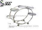 Mini Sky Wheel Shaped 1.5mm Thickness Dessert Display Stands With Four Stainless Steel Plates