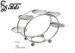 Mini Sky Wheel Shaped 1.5mm Thickness Dessert Display Stands With Four Stainless Steel Plates