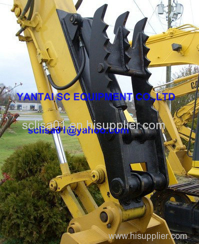 Hydraulic bucket thumbs hydraulic thumbs for 23-30 tons excavator