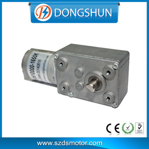 dc worm gear motor