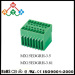 3.81mm straight Pluggable Terminal Blocks 300V 8A double row