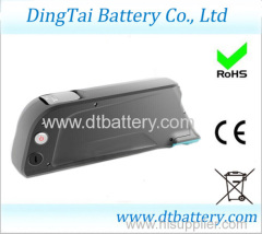 Down tube electric bike rechargeable battery 48V 11.6Ah with Samsung INR18650-29E cell 5V USB output