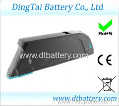 Down tube electric bike rechargeable battery 48V 11.6Ah with Samsung INR18650-29E cell 5V USB output