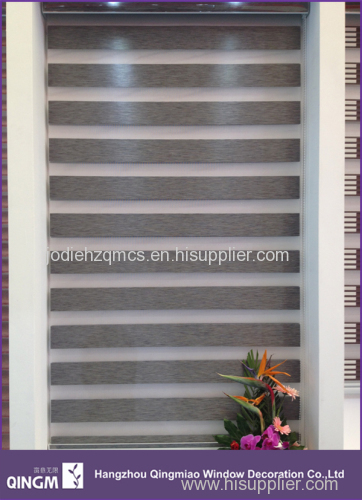 The Indoor Horizontal Sunscreen Fabric Window Use Zebra Curtains From China