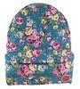 Canvas Fashionable School Bags Girls Rucksacks Handbags For Teens Floral Skyblue