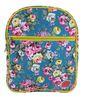 Skyblue Girls Fashion Bags Flower Print Womens Backpacks School Bookbag