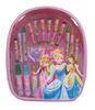 600D Pink Stationery Gift Sets Pvc School Bag Princess Pattern 21247 cm