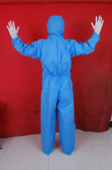 Disposable nonwoven protective clothing