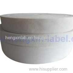 Natural White Soft Poly Cotton Label