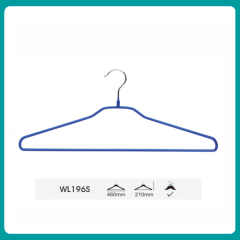 PE coated laundry metal wire hanger