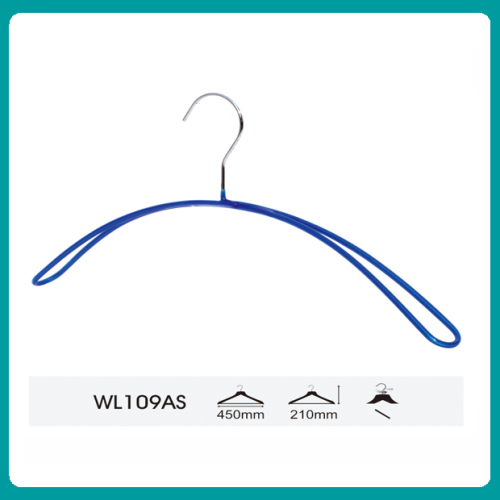 Cheap PVC Coated wire metal clothes hanger