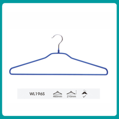 Cheap PVC Coated wire metal clothes hanger