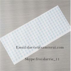 China top destructible label manufacturer hotsale 8mm diameter self adhesive warranty screw label for mobile repairing