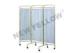 Stainless Steel Detachable 3 hospital folding screen With Wheels ISO9001/13485