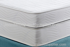 Hot sale eco-friendly and health care long single Rolled Plush soft knitted fabric memory foam mattress