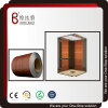 Luxurious PVC Film laminate steel sheet used to manufacture elevator cabin panels