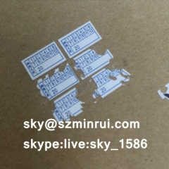 date waranty sticker/tamper proof/immovability sticker