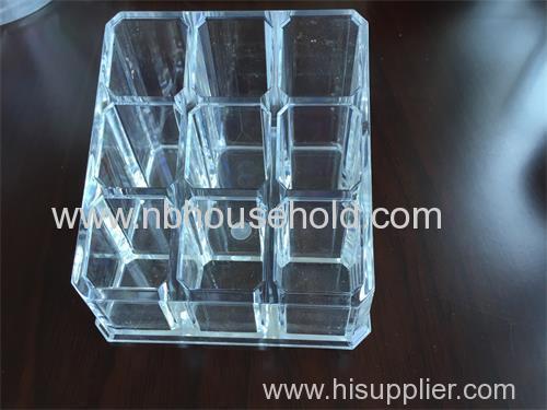 plastic cosmetic organizer 9*9*6.5