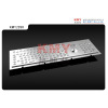 IP65 Kiosk Metal Keyboard with Trackball and Numpad