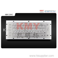 300*110mm IP65 Metal Keyboard