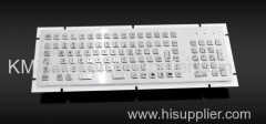 Waterproof Industrial Metal Keyboard with numpad