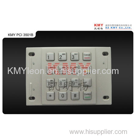 DES/TDES Encryption Keypad for Financial Kiosk Hot Sale