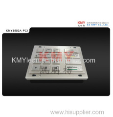 ATM and Payment Kiosk PCI Encryption pin pad
