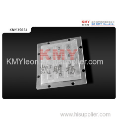 3*4 metal number pin pad