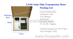 Desktop type Solar Film Transmission Meter for absorbing film