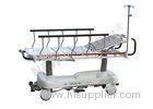 Luxurious Power Coated Steel Patient Stretcher Trolley With Height Adjustable CE / FDA