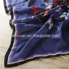 Wool Square Scarf 90*90cm