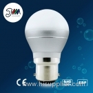 E14/E27/B22 base Ceramic body with High Lumens LED Bulb P45