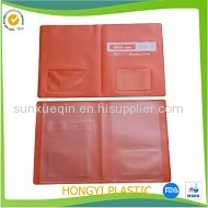 factory make pvc cosmetic zip packing pouch document bag