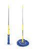 360 Looped End Clean Twist Mop with Microfiber / Yellow holder